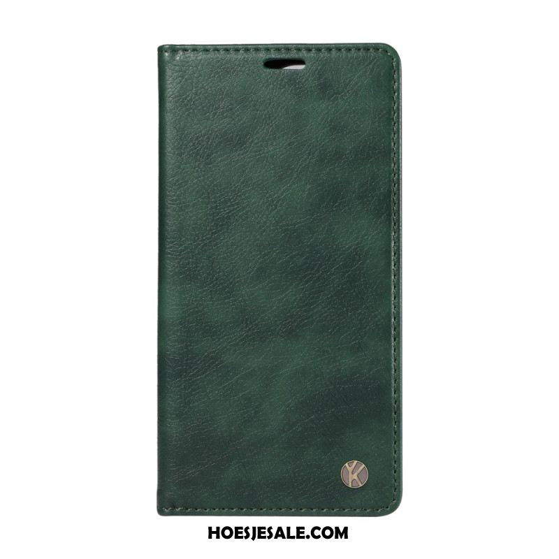 Folio-hoesje Voor Xiaomi Redmi Note 13 Pro 4g Vintage Yikatu