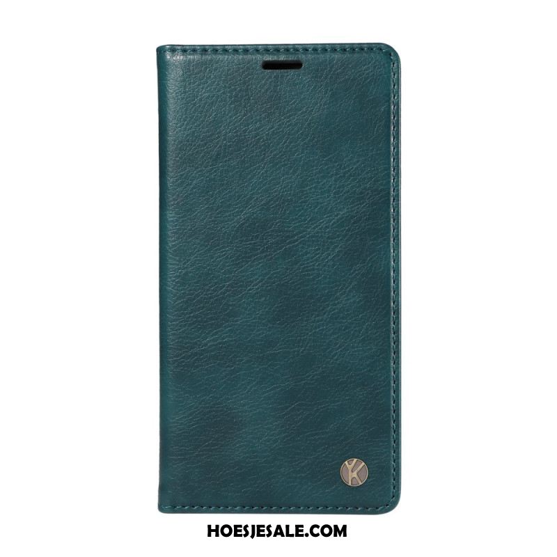 Folio-hoesje Voor Xiaomi Redmi Note 13 Pro 4g Vintage Yikatu