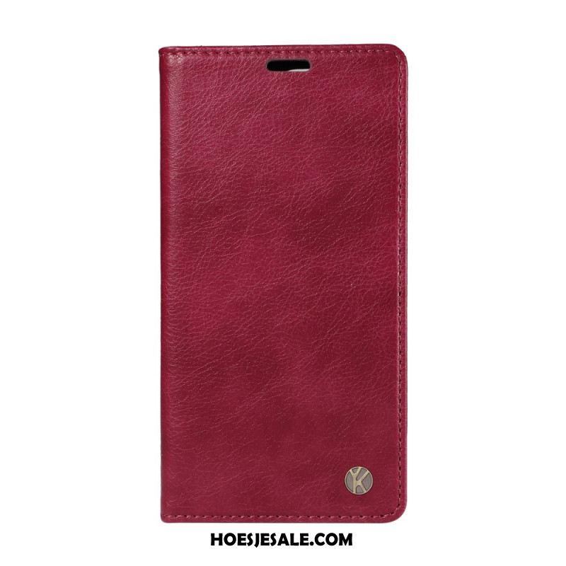 Folio-hoesje Voor Xiaomi Redmi Note 13 Pro 4g Vintage Yikatu