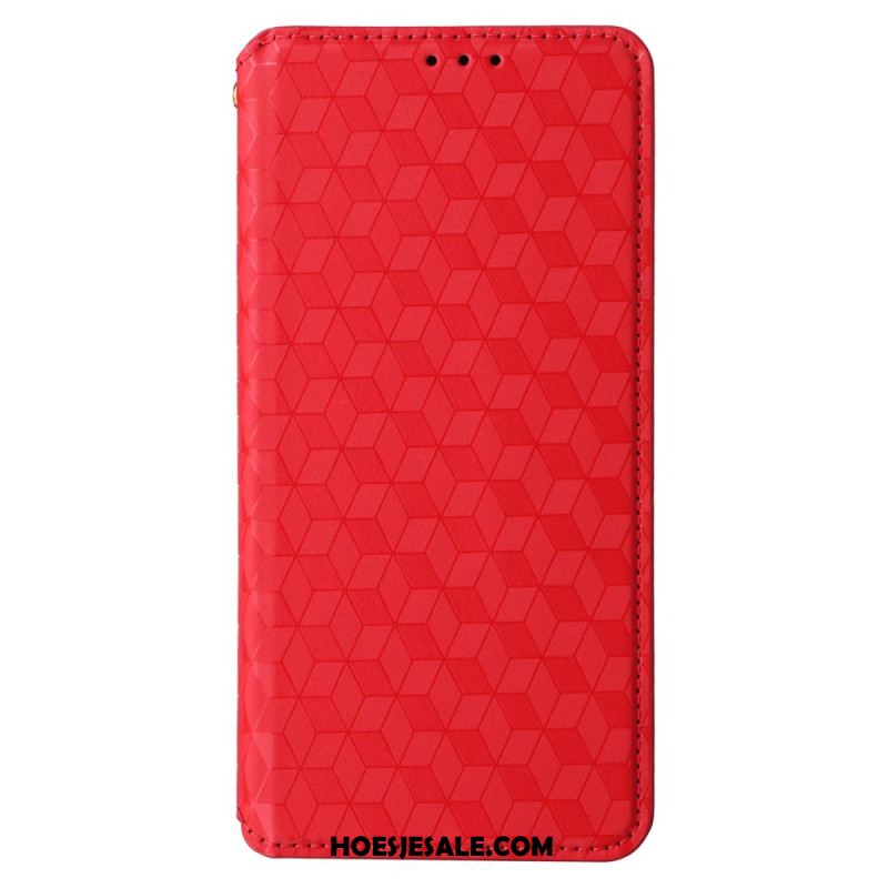 Folio-hoesje Xiaomi 14 3d-kubussen Bescherming Hoesje