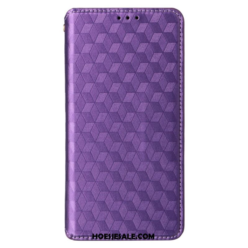 Folio-hoesje Xiaomi 14 3d-kubussen Bescherming Hoesje