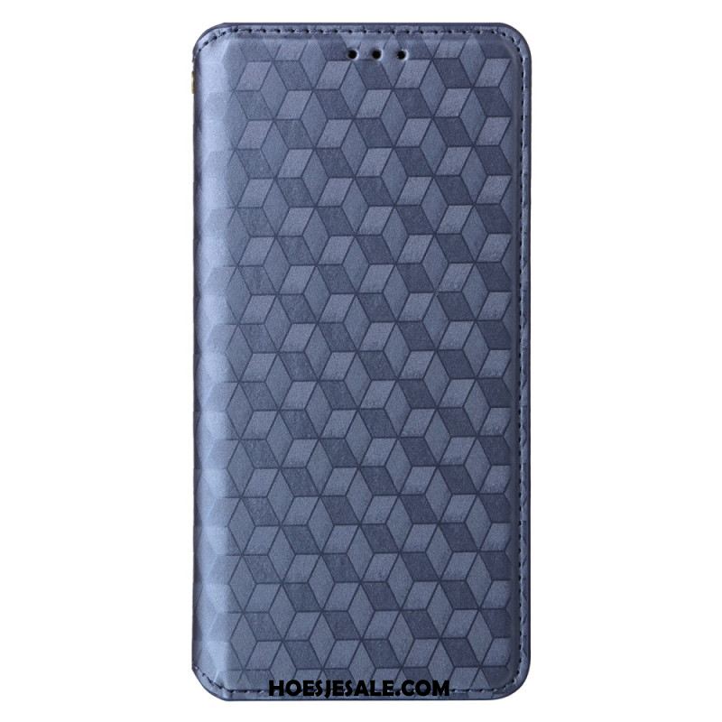 Folio-hoesje Xiaomi 14 3d-kubussen Bescherming Hoesje