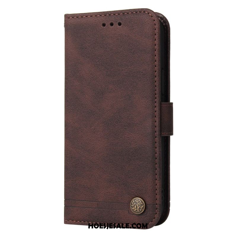 Folio-hoesje Xiaomi 14 Klinknagel En Riem