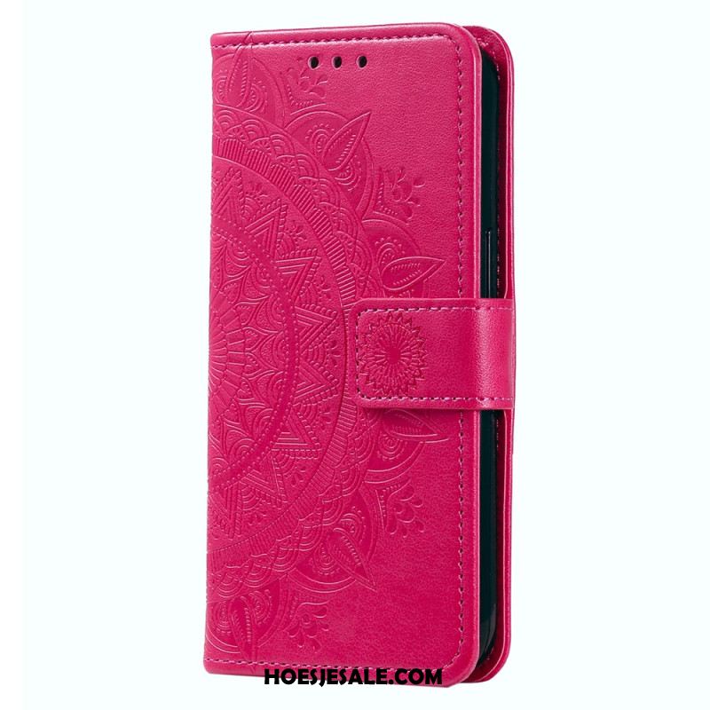 Folio-hoesje Xiaomi 14 Mandala Zon Met Riem