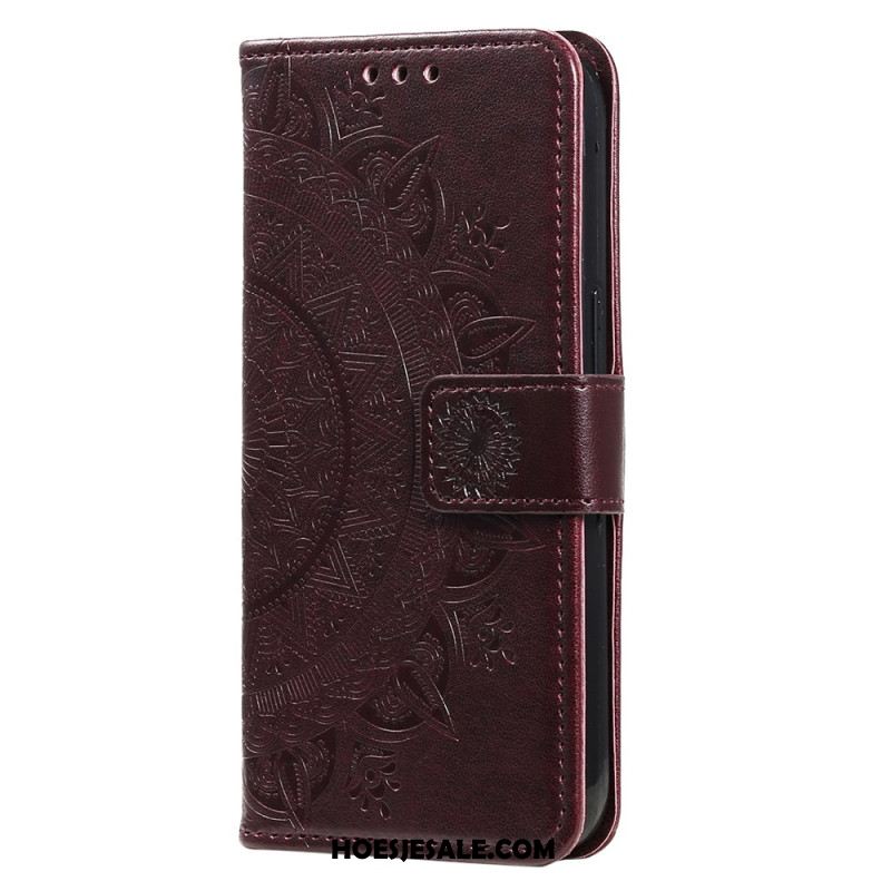 Folio-hoesje Xiaomi 14 Mandala Zon Met Riem