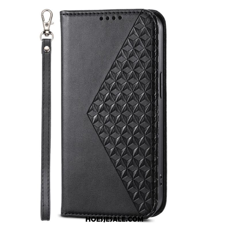 Folio-hoesje Xiaomi 14 Pro 3d Diamanten Met Band