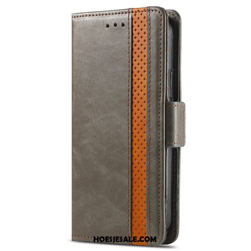 Folio-hoesje Xiaomi 14t Telefoonhoesje Tweekleurige Caseneo