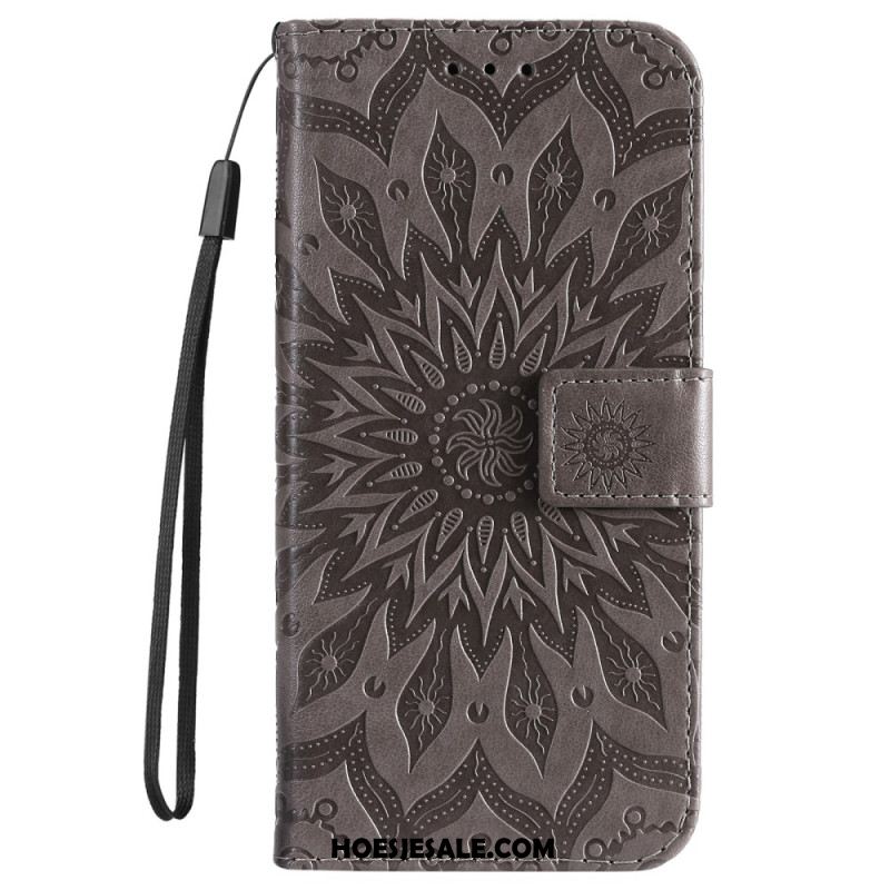 Folio-hoesje Xiaomi Redmi Note 13 4g Mandala Met Bandje