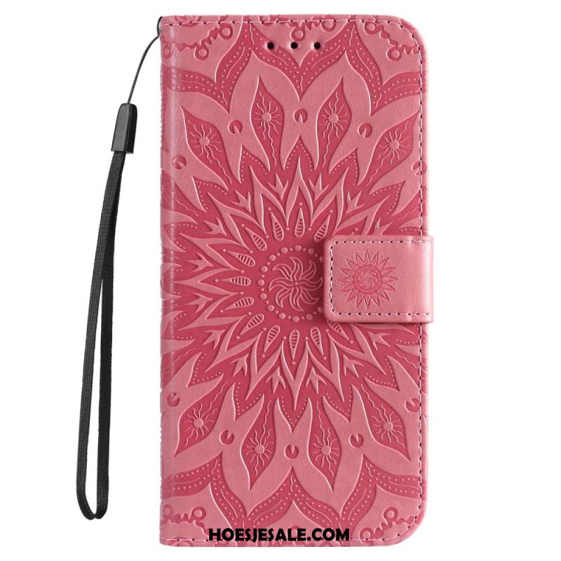 Folio-hoesje Xiaomi Redmi Note 13 4g Mandala Met Bandje