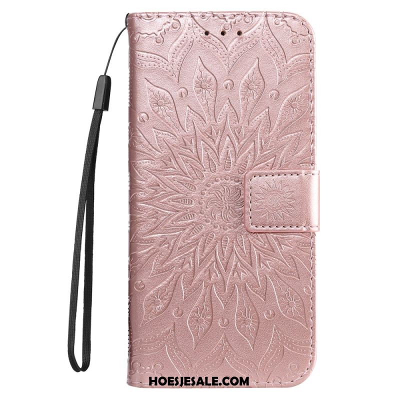 Folio-hoesje Xiaomi Redmi Note 13 4g Mandala Met Bandje