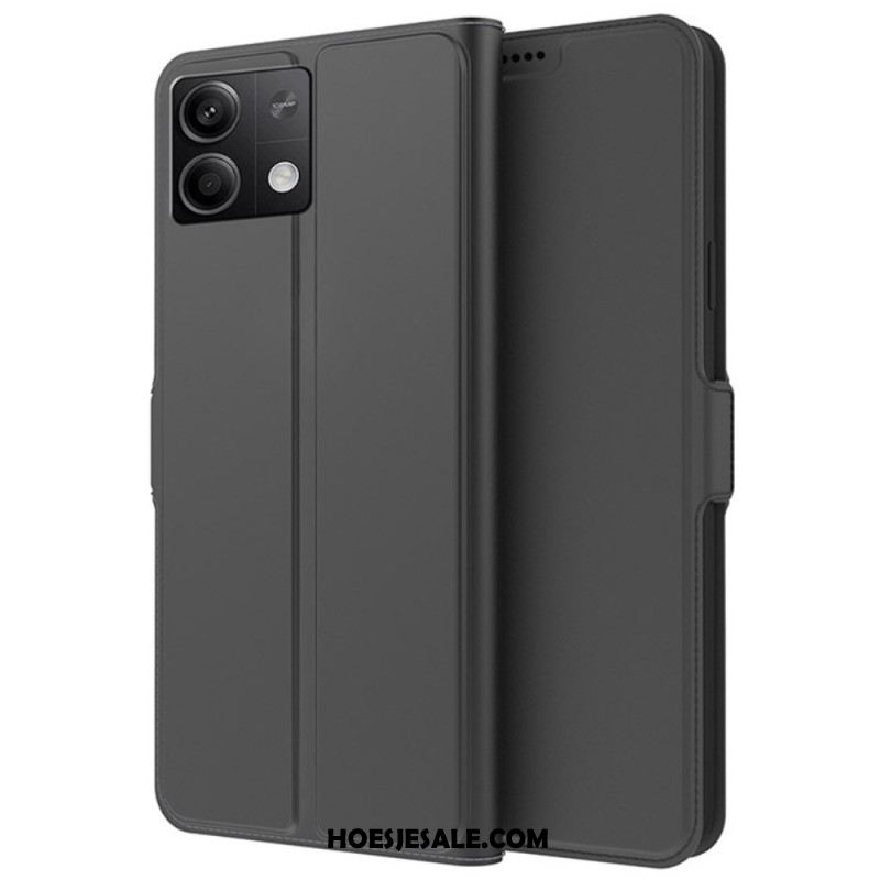 Folio-hoesje Xiaomi Redmi Note 13 5g Telefoonhoesje Ultrafijn