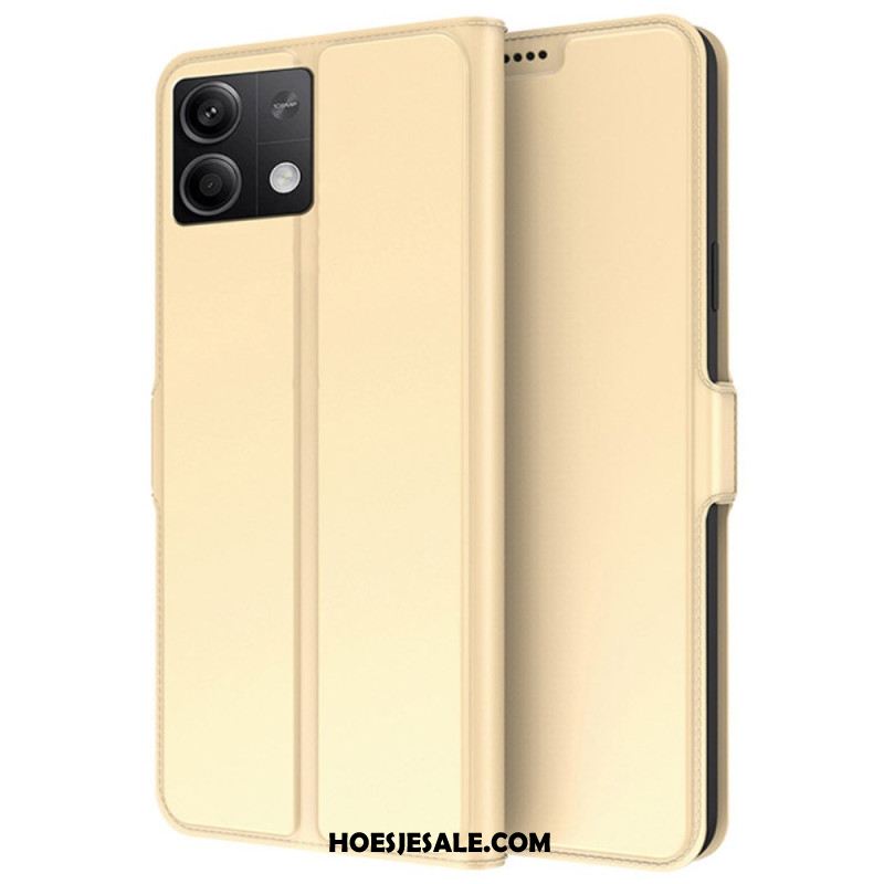 Folio-hoesje Xiaomi Redmi Note 13 5g Telefoonhoesje Ultrafijn