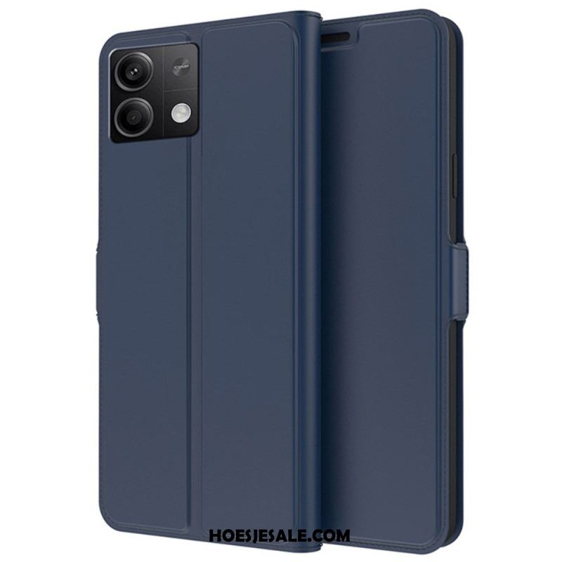 Folio-hoesje Xiaomi Redmi Note 13 5g Telefoonhoesje Ultrafijn