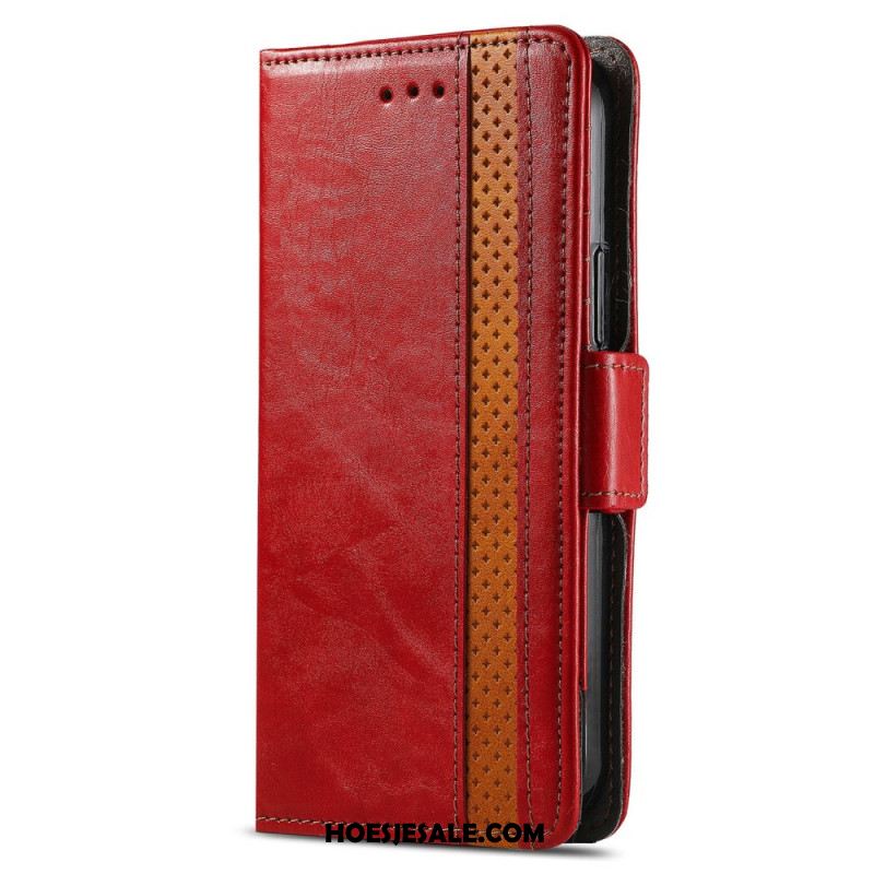 Folio-hoesje Xiaomi Redmi Note 13 5g Telefoonhoesje Vintage Met Rfid-blokkering Caseneo