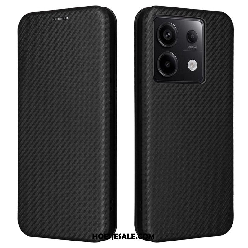 Folio-hoesje Xiaomi Redmi Note 13 Pro 5g Koolstofvezel