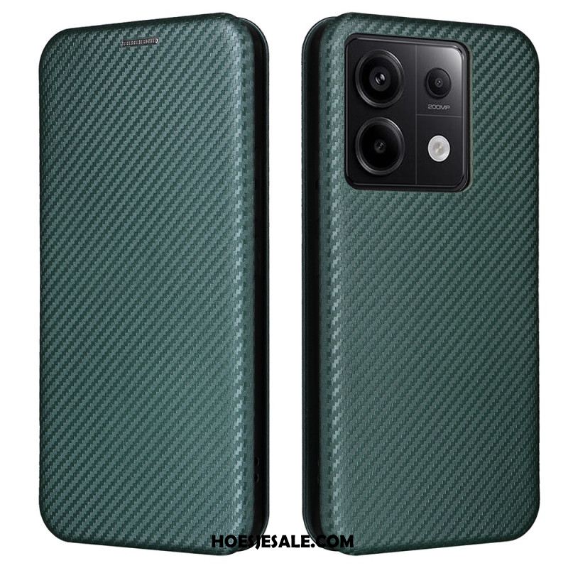 Folio-hoesje Xiaomi Redmi Note 13 Pro 5g Koolstofvezel