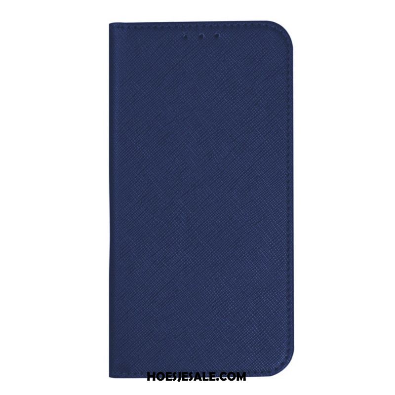 Folio-hoesje Xiaomi Redmi Note 13 Pro 5g Kruistextuur