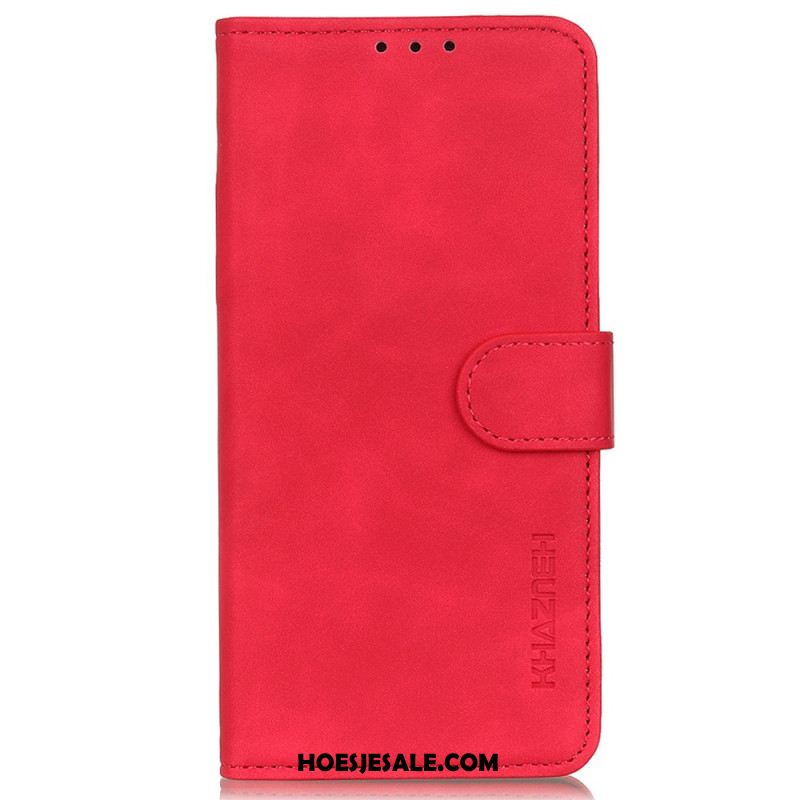 Folio-hoesje Xiaomi Redmi Note 13 Pro 5g Telefoonhoesje Retro Kunstleer Khazneh