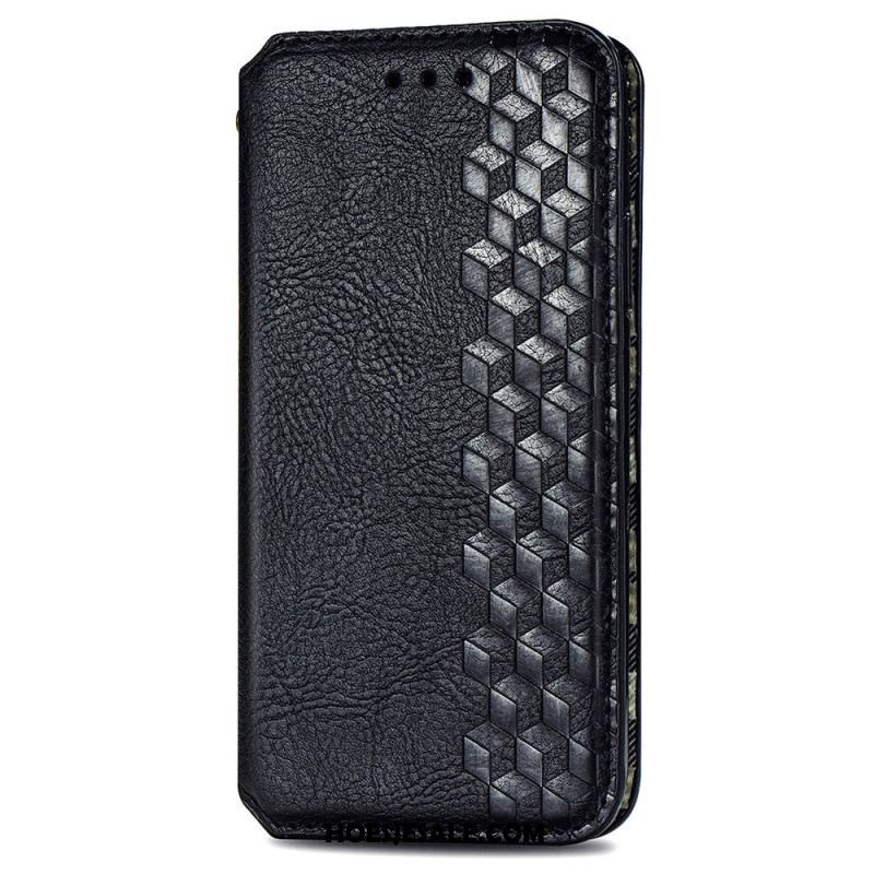 Folio-hoesje Xiaomi Redmi Note 13 Pro 5g Vintage 3d-diamanten