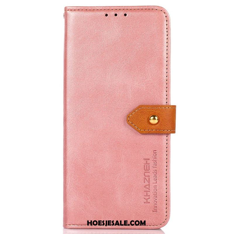 Folio-hoesje Xiaomi Redmi Note 13 Pro Plus 5g Vintage Khazneh-sluiting