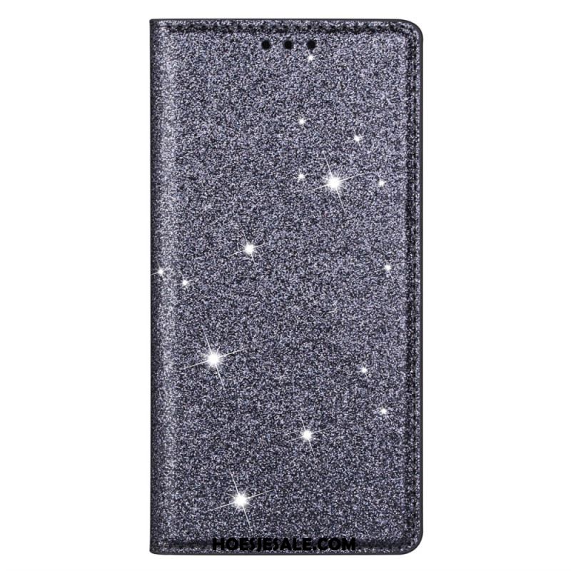 Folio-hoesje iPhone 16 Pro Glitters Bescherming Hoesje