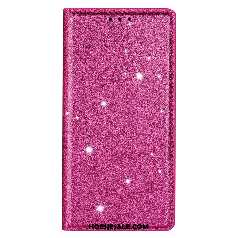 Folio-hoesje iPhone 16 Pro Glitters Bescherming Hoesje