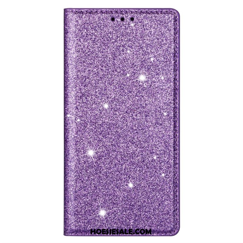 Folio-hoesje iPhone 16 Pro Glitters Bescherming Hoesje