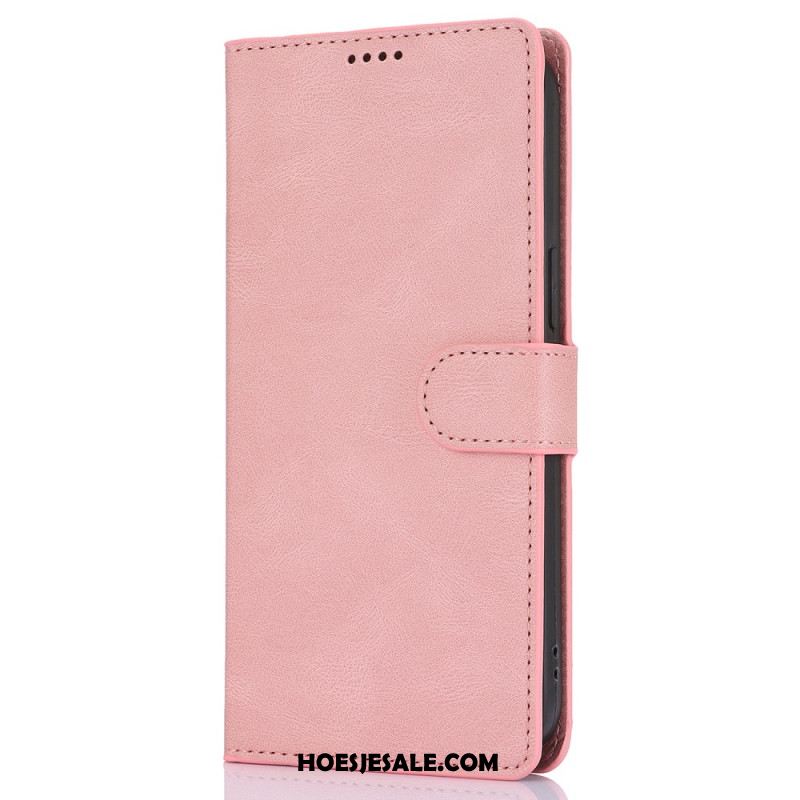 Folio-hoesje iPhone 16 Pro Max Telefoonhoesje Daim-stijl