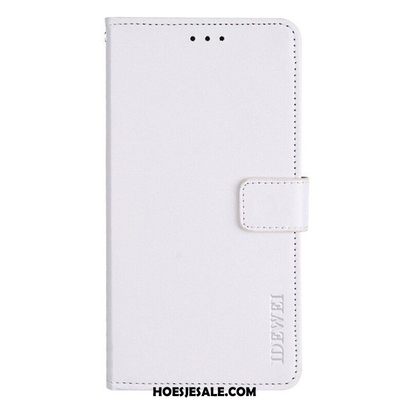 Folio-hoesje voor OnePlus Nord 2 5G Imitatieleer Idewei