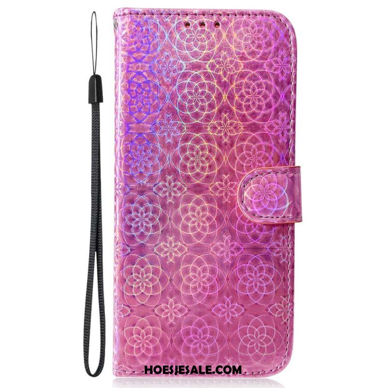 Folio-hoesje voor Oppo Reno 8 Disco-stijl