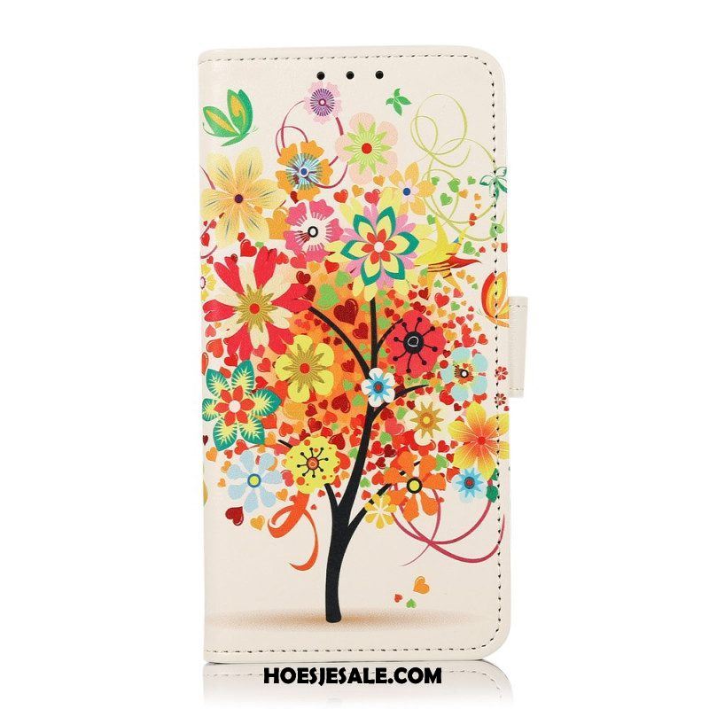 Folio-hoesje voor Samsung Galaxy A13 5G / A04s Kleur Pailletten