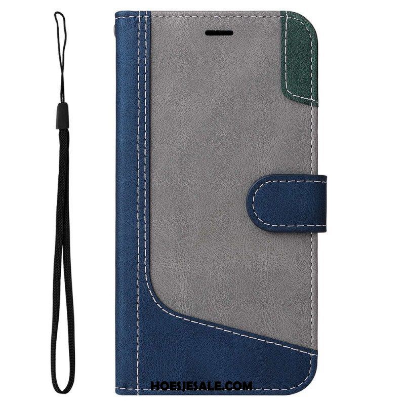 Folio-hoesje voor Samsung Galaxy A13 Vintage Binfen-kleur