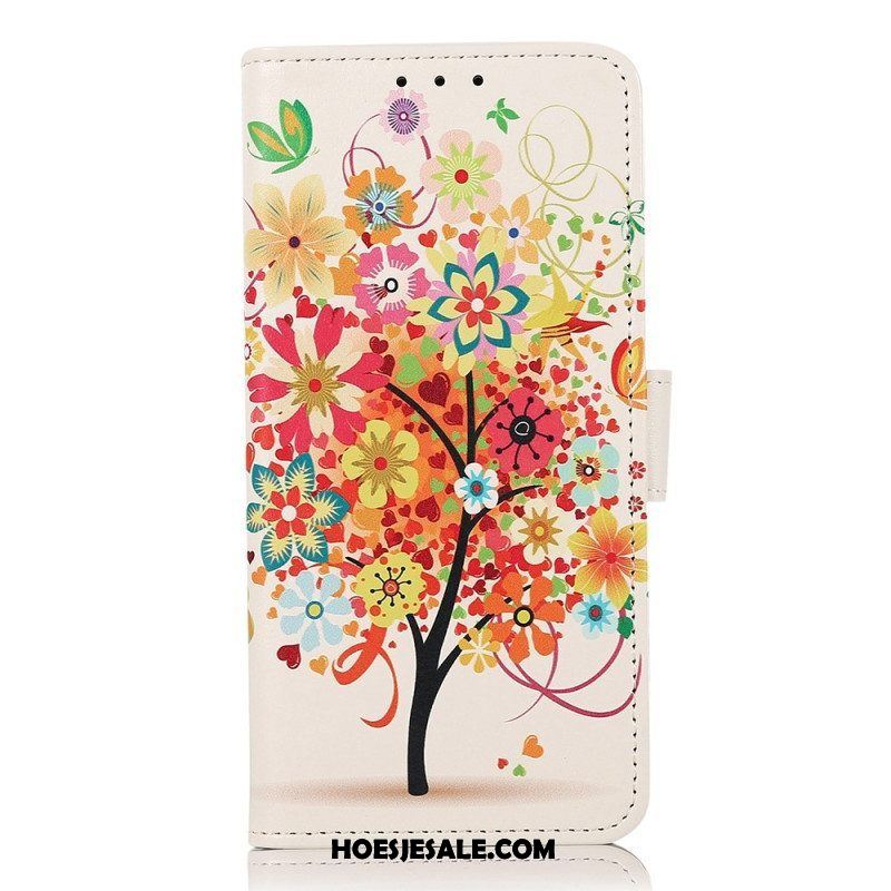 Folio-hoesje voor Samsung Galaxy A14 / A14 5G Bloeiende Boom