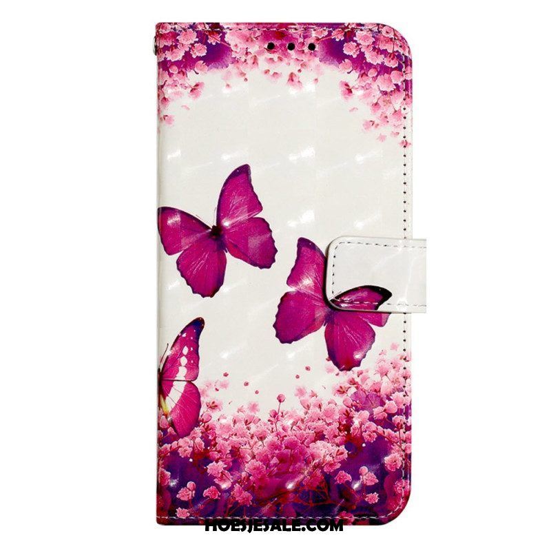 Folio-hoesje voor Samsung Galaxy A14 / A14 5G Met Ketting Skinpro Dux Ducis