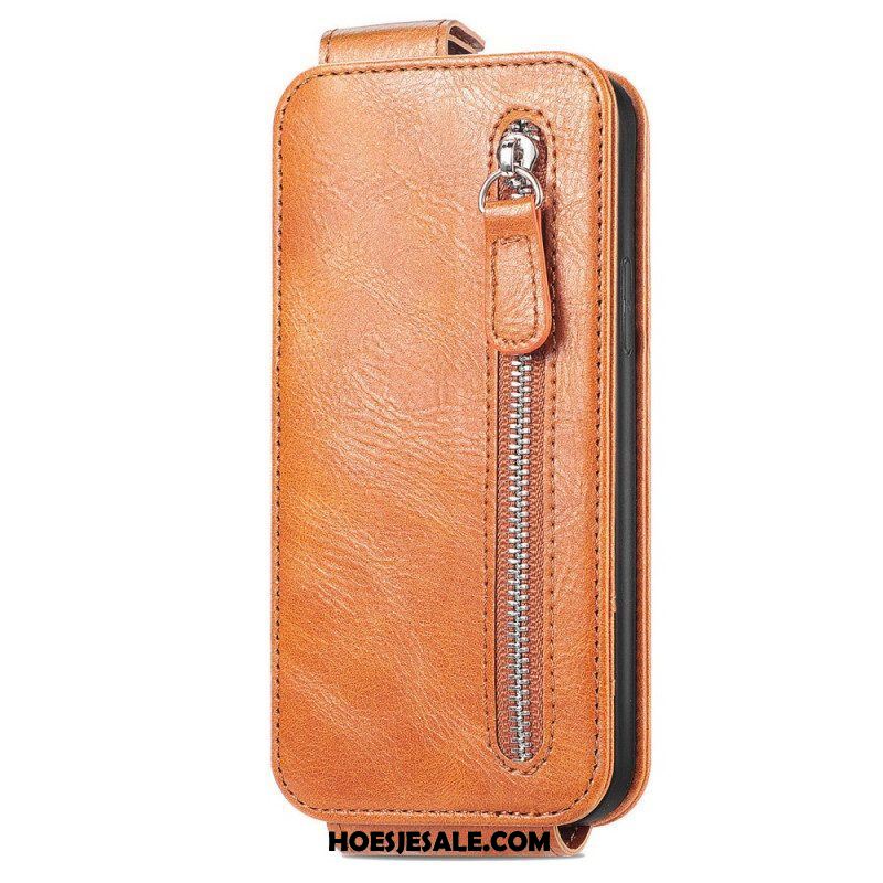 Folio-hoesje voor Samsung Galaxy A14 / A14 5G Portemonnee Leren Flip Case Lychee-stijl Rfid Khazneh