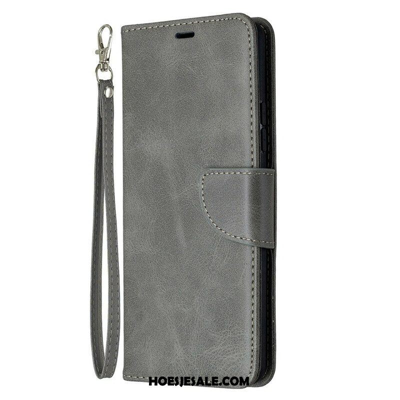 Folio-hoesje voor Samsung Galaxy A42 5G Flip Case Gladde Flap Schuin