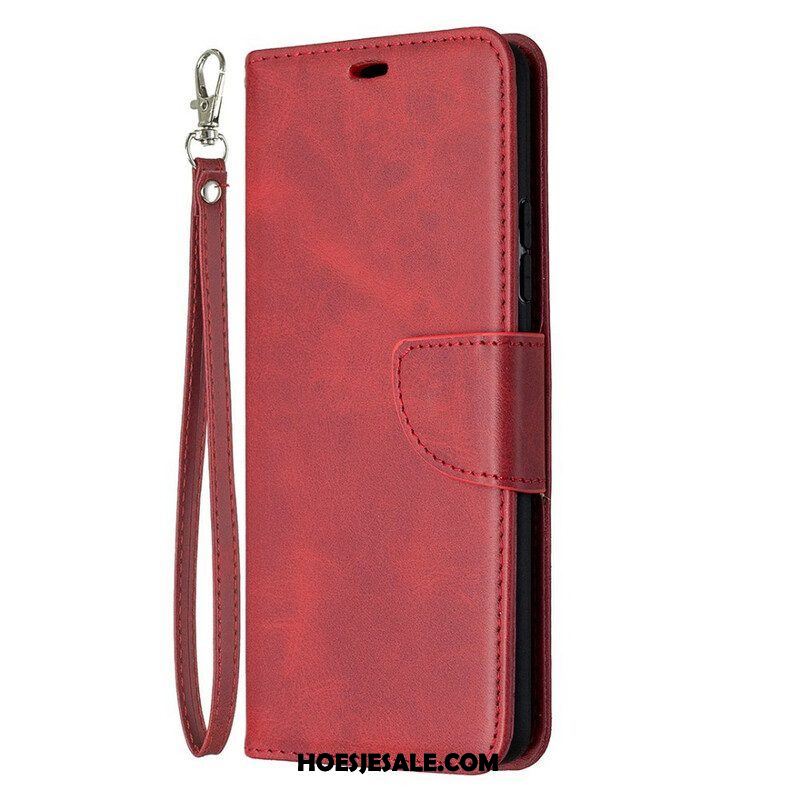 Folio-hoesje voor Samsung Galaxy A42 5G Flip Case Gladde Flap Schuin