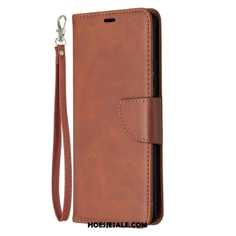 Folio-hoesje voor Samsung Galaxy A42 5G Flip Case Gladde Flap Schuin