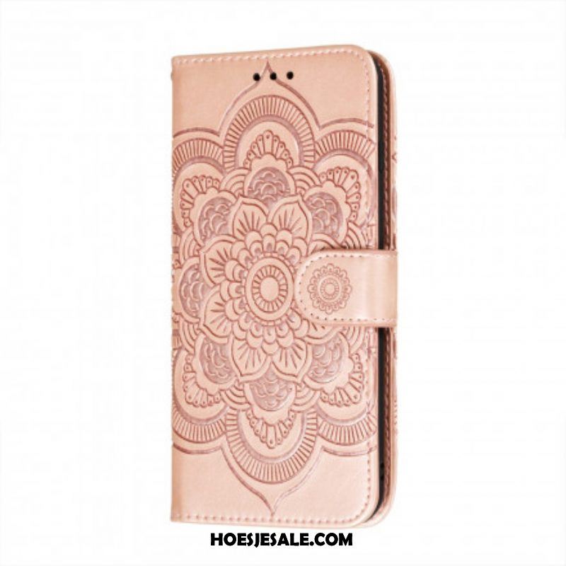 Folio-hoesje voor Samsung Galaxy A52 4G / A52 5G / A52s 5G Volledige Mandala