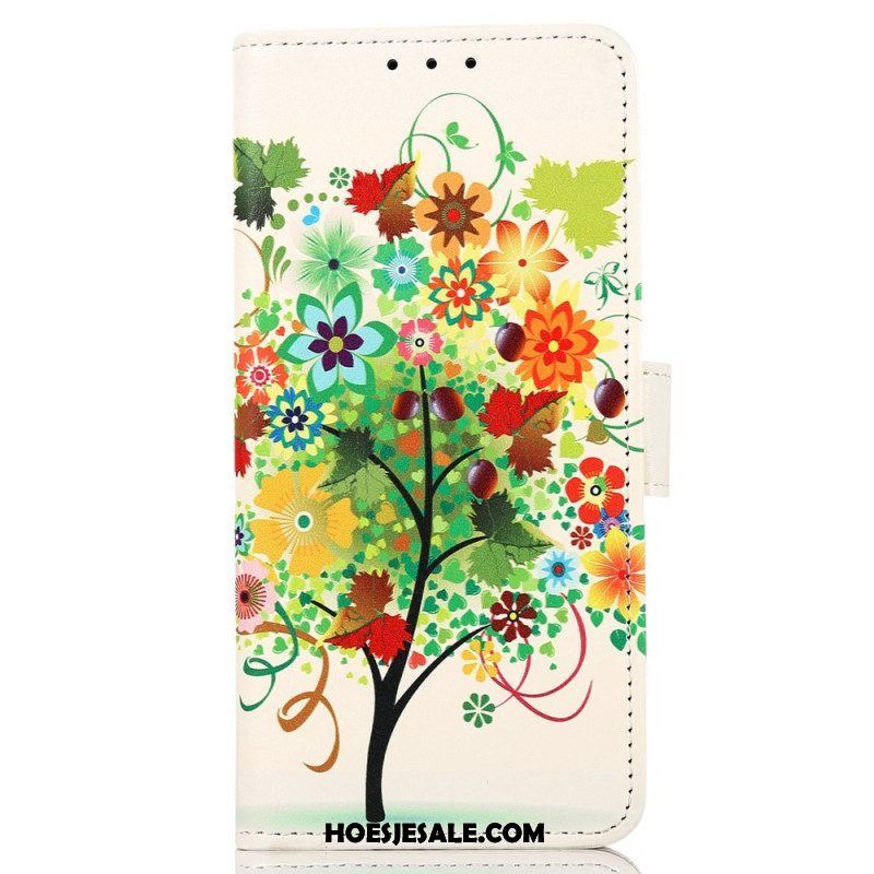 Folio-hoesje voor Samsung Galaxy M13 Bloeiende Boom