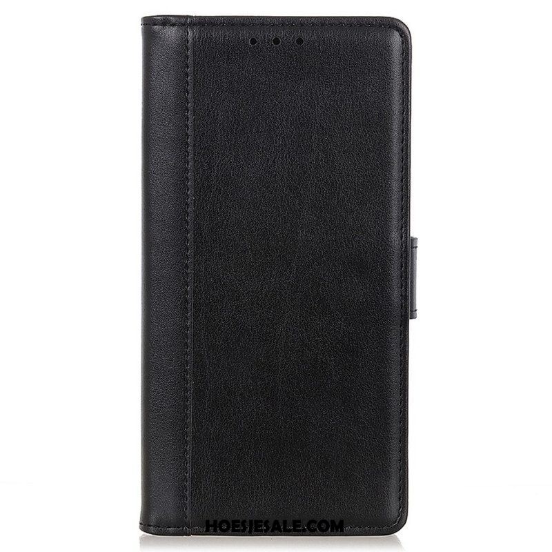 Folio-hoesje voor Samsung Galaxy M23 5G Leren Styling