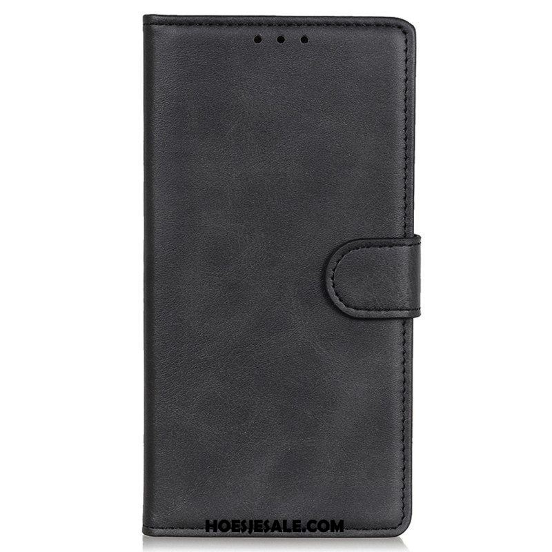 Folio-hoesje voor Samsung Galaxy M23 5G Mat Kunstleer