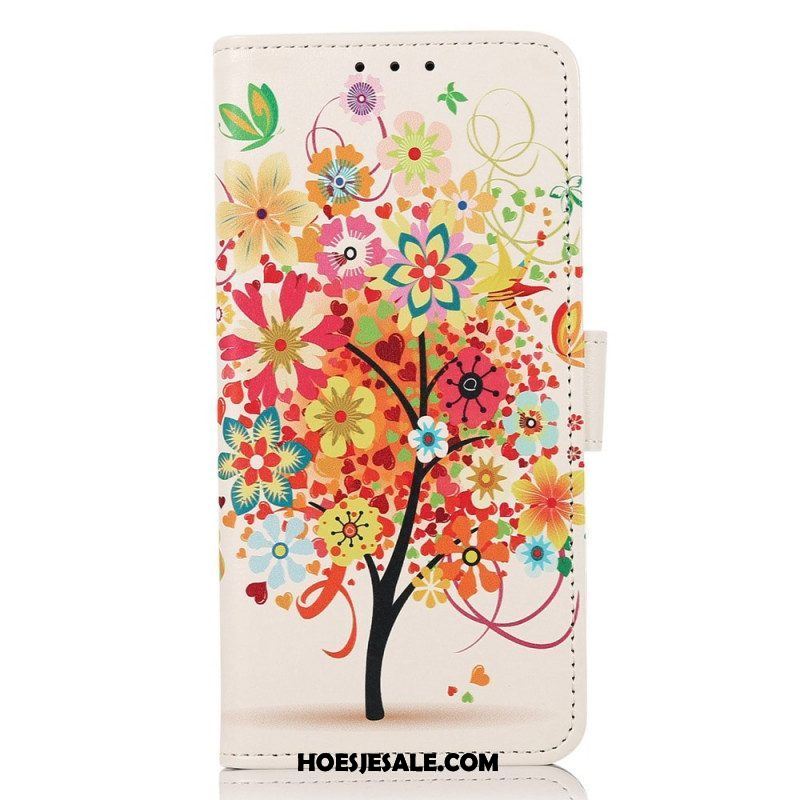 Folio-hoesje voor Samsung Galaxy M53 5G Bloeiende Boom