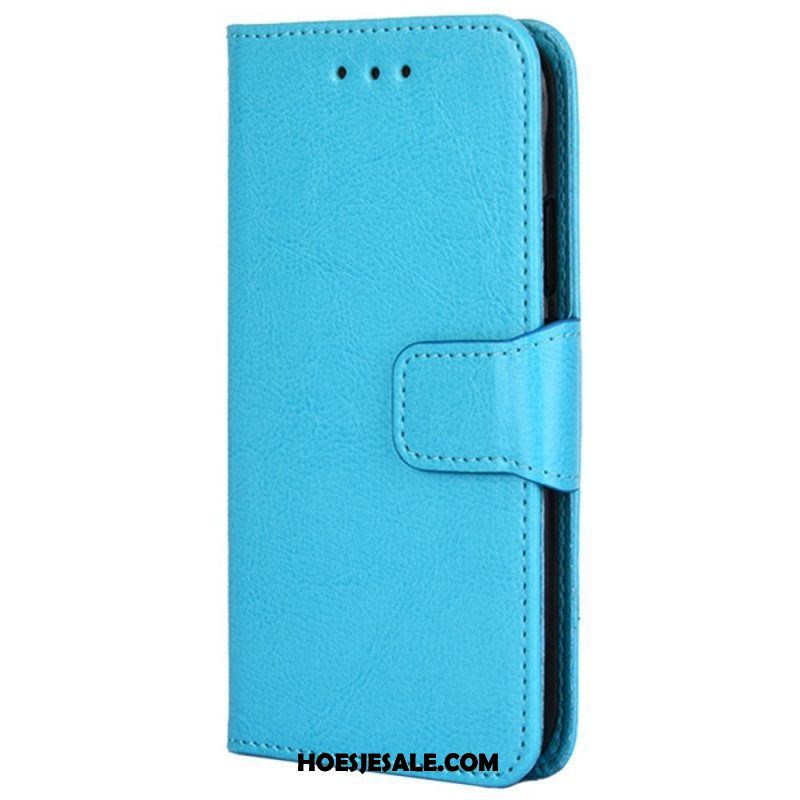 Folio-hoesje voor Samsung Galaxy M53 5G Vintage Leereffect