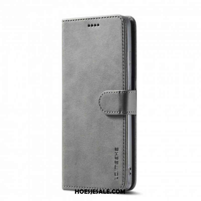 Folio-hoesje voor Samsung Galaxy S21 Ultra 5G Lc.imeeke Ledereffect