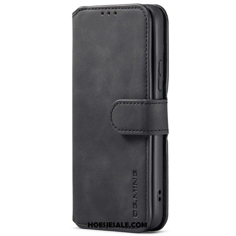 Folio-hoesje voor Samsung Galaxy S22 5G Dg.ming Retro