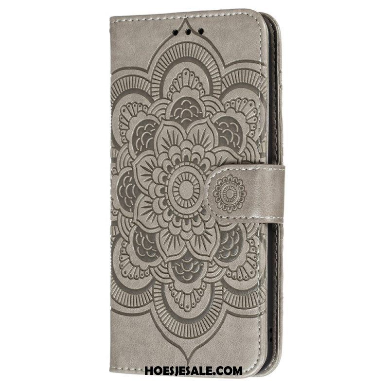 Folio-hoesje voor Samsung Galaxy S22 Plus 5G Volledige Mandala