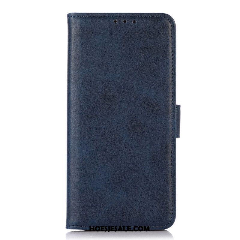 Folio-hoesje voor Samsung Galaxy S23 5G Leren Styling