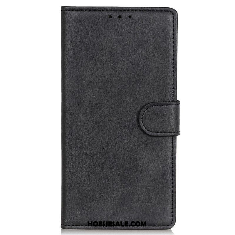 Folio-hoesje voor Samsung Galaxy S23 5G Mat Kunstleer