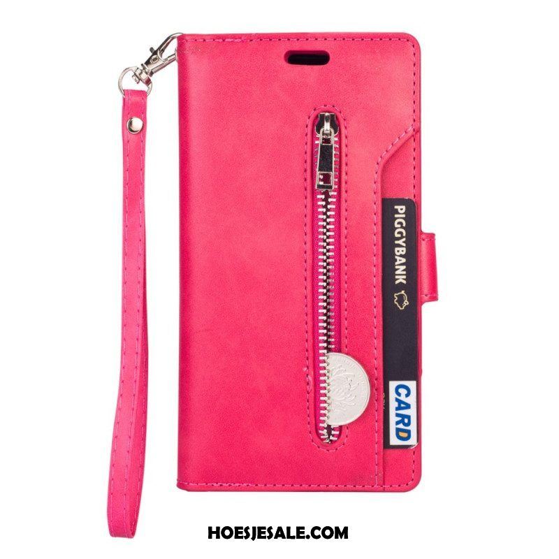 Folio-hoesje voor Samsung Galaxy S23 Plus 5G Met Ketting Lanyard Portemonnee